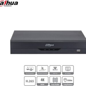 Dahua XVR4104HS-I: Videoregistratore 4 Canali 5in1 H.265+ AI per Sicurezza