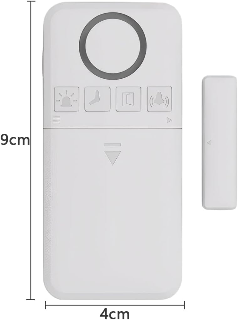 allarme casa Allarme per porte e finestre wireless mini, 4 modalità di sicurezza immagine 2