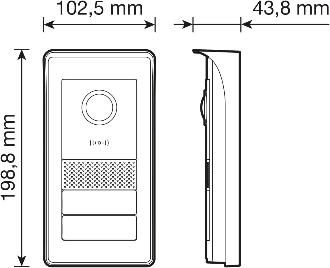 prodotto Kit videocitofono multifamiliare WiFi touch vivavoce Vimar immagine 6