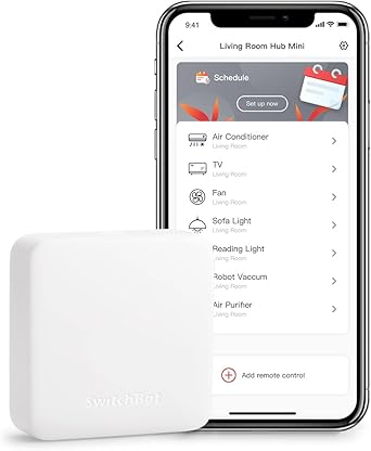 prodotto SwitchBot Hub Mini universal remote WiFi per climatizzatori e TV immagine principale