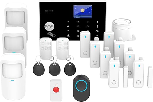 allarme casa Allarme casa wireless WiFi/GSM compatibile Alexa e Google Home immagine principale