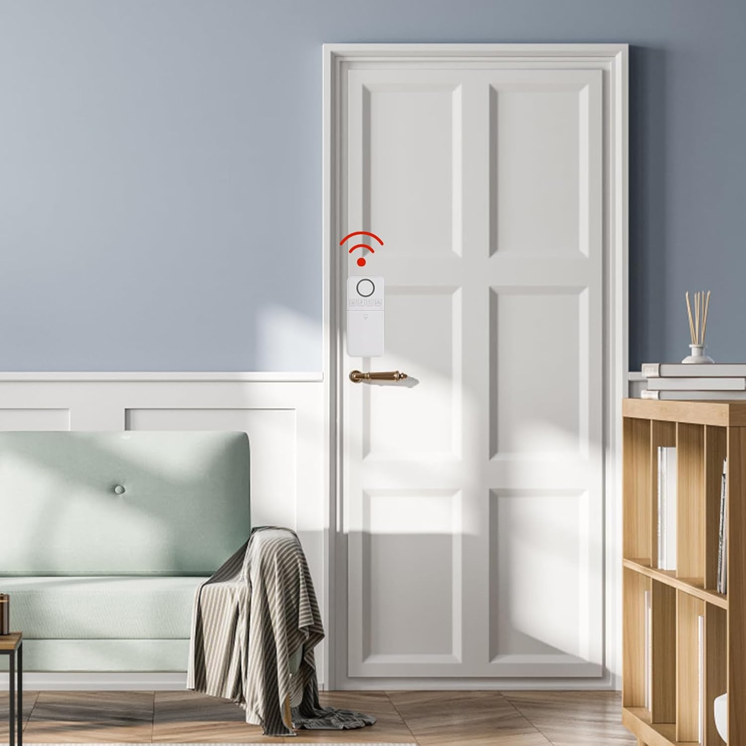 allarme casa Allarme per porte e finestre wireless mini, 4 modalità di sicurezza immagine 6