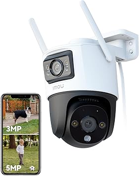videocamera WiFi 3MP Videocamera WiFi 3MP 360° PTZ per Esterno con Visione Notturna a Colori immagine principale