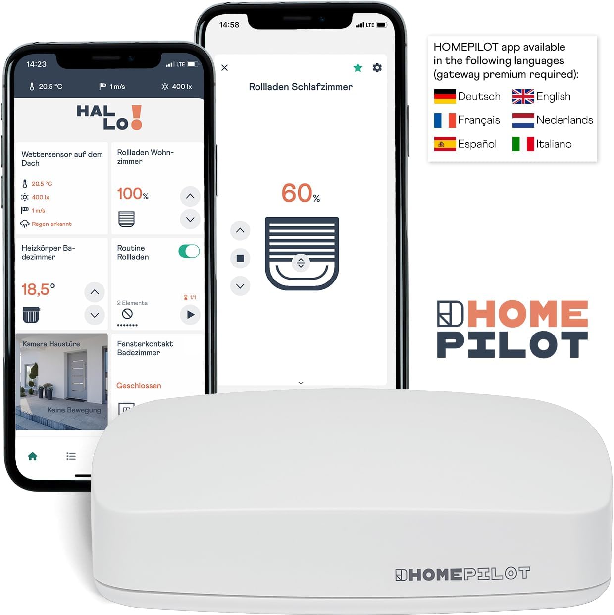prodotto Avvolgitore elettrico smart HOMEPILOT per tapparelle - Domotica facile immagine 6