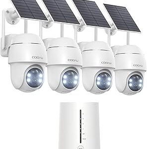 Videocamera WiFi dome 4MP esterno con visione notturna a colori