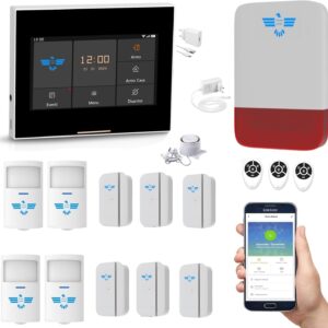 ITALIAN ALARM antifurto casa WiFi wireless completo con sirena esterna