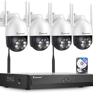 Videocamera WiFi 5MP PTZ con Visione Notturna e Audio Bidirezionale