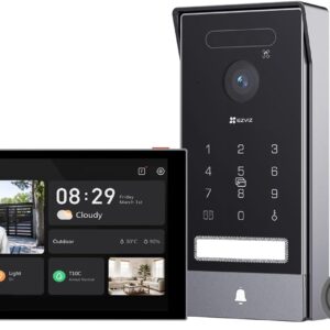Videocamera di sorveglianza 4K con citofono touch e sblocco App HP7 Pro