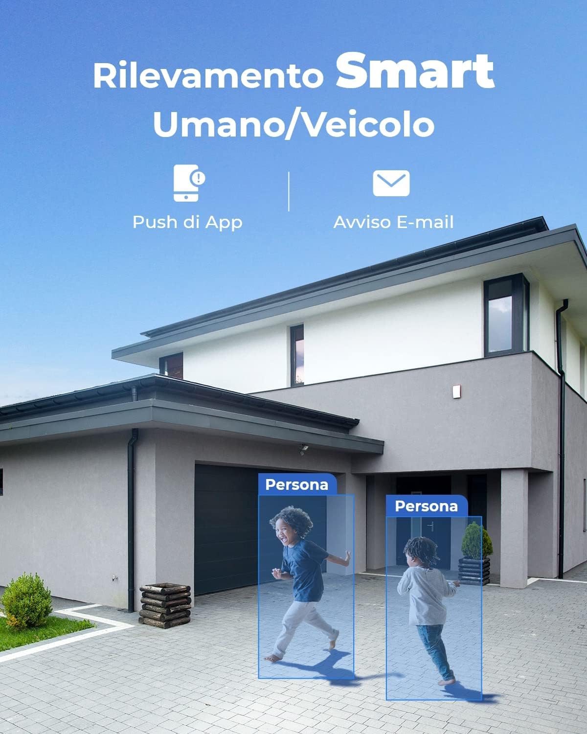prodotto Kit Videosorveglianza Esterno 4K PoE con NVR e 4 Telecamere immagine 3