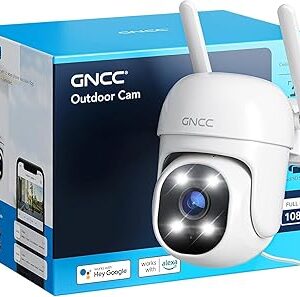 Videocamera WiFi esterno 1080P PTZ IP65 – Sicurezza smart e controllo remoto