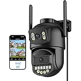 videocamera WiFi Reobiux Videocamera WiFi Esterno 2K PTZ con Tracciamento Movimento immagine 7