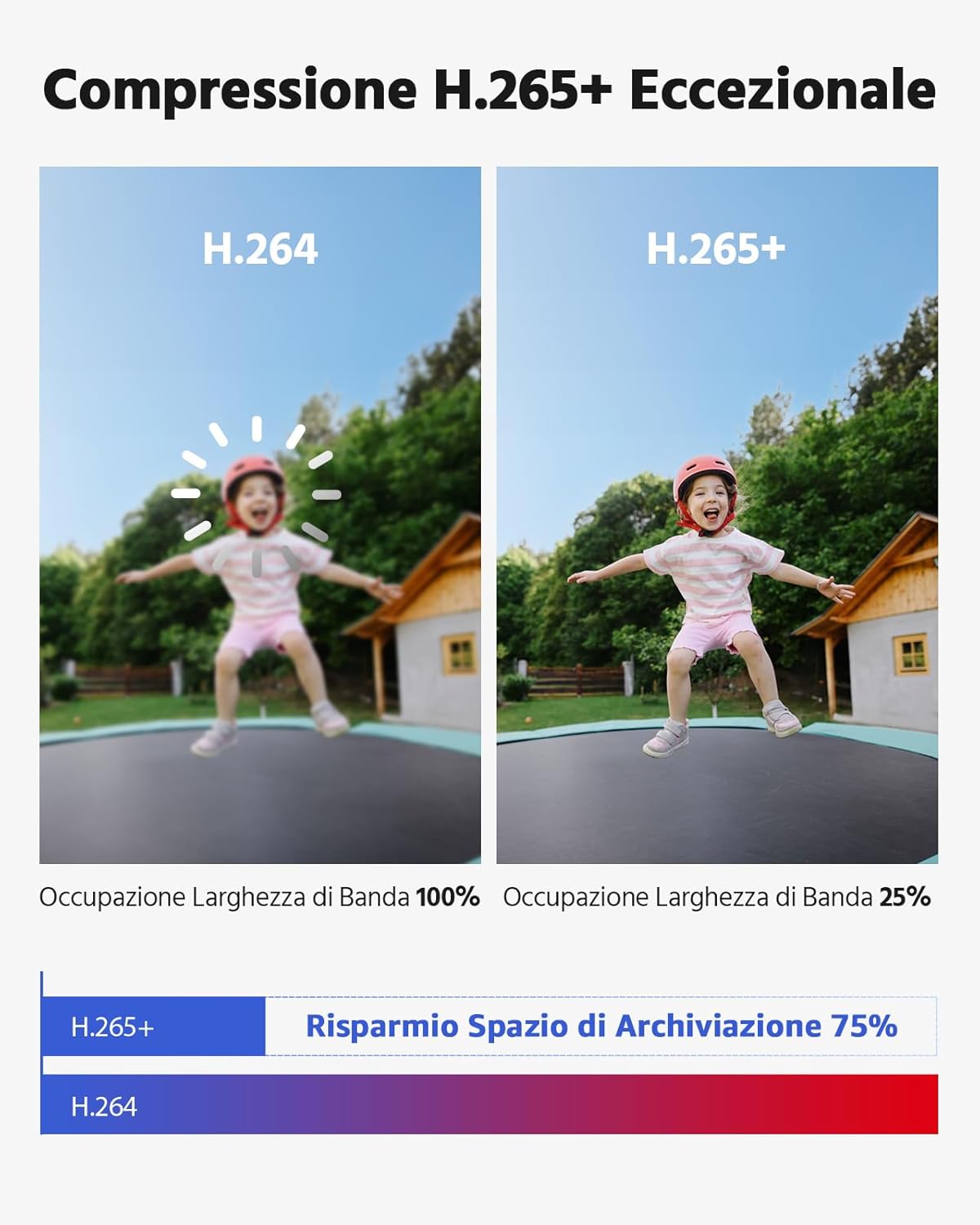 prodotto Kit videosorveglianza 8 canali 3K Lite con AI e 1TB HDD per sicurezza casa immagine 4