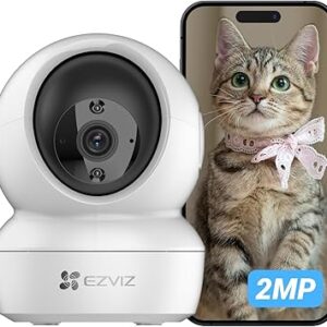 Videocamera WiFi da Interno EZVIZ C6N con Visione Notturna e Rotazione 360°
