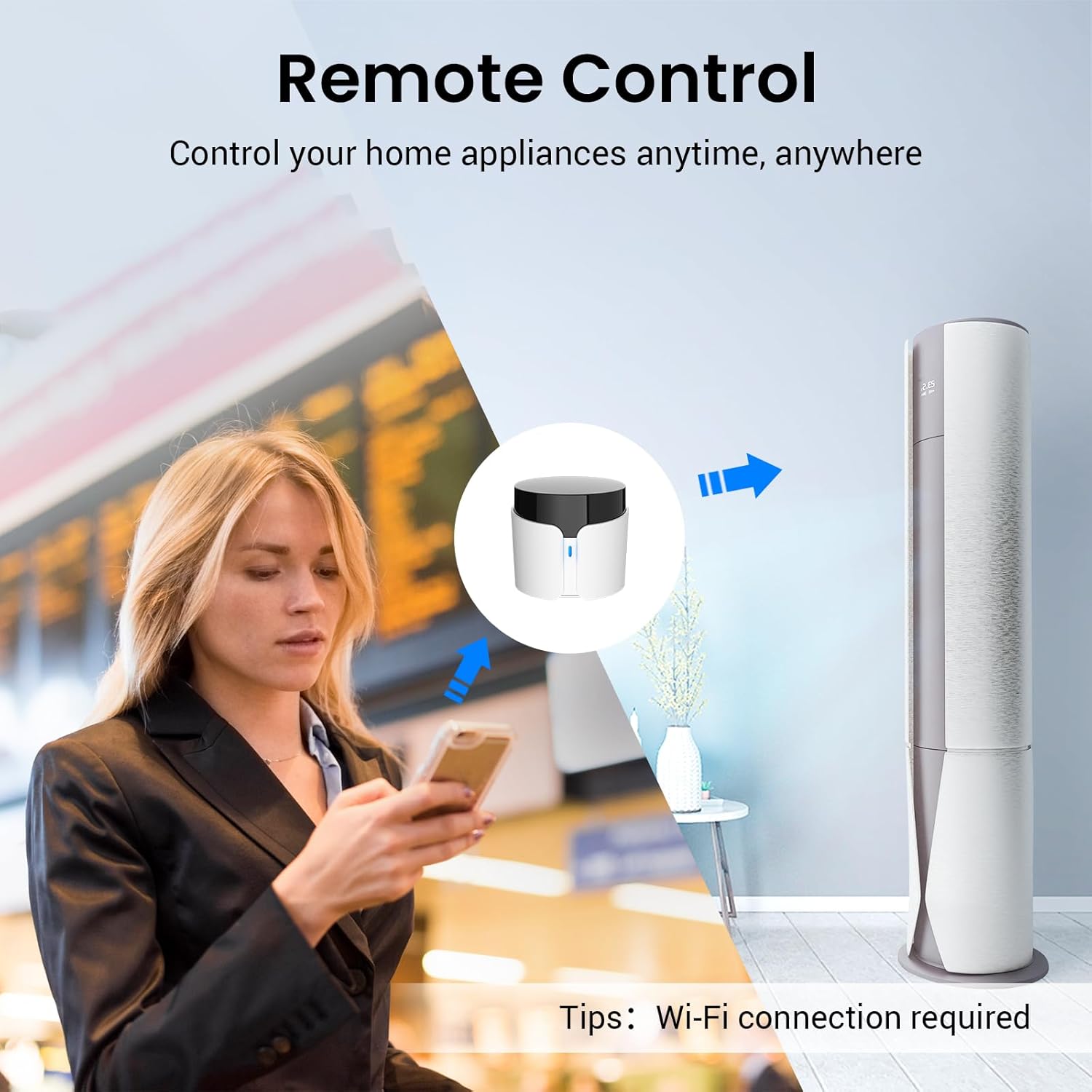 prodotto Telecomando Universale Wi-Fi Broadlink RM5plus per Casa Smart immagine 2