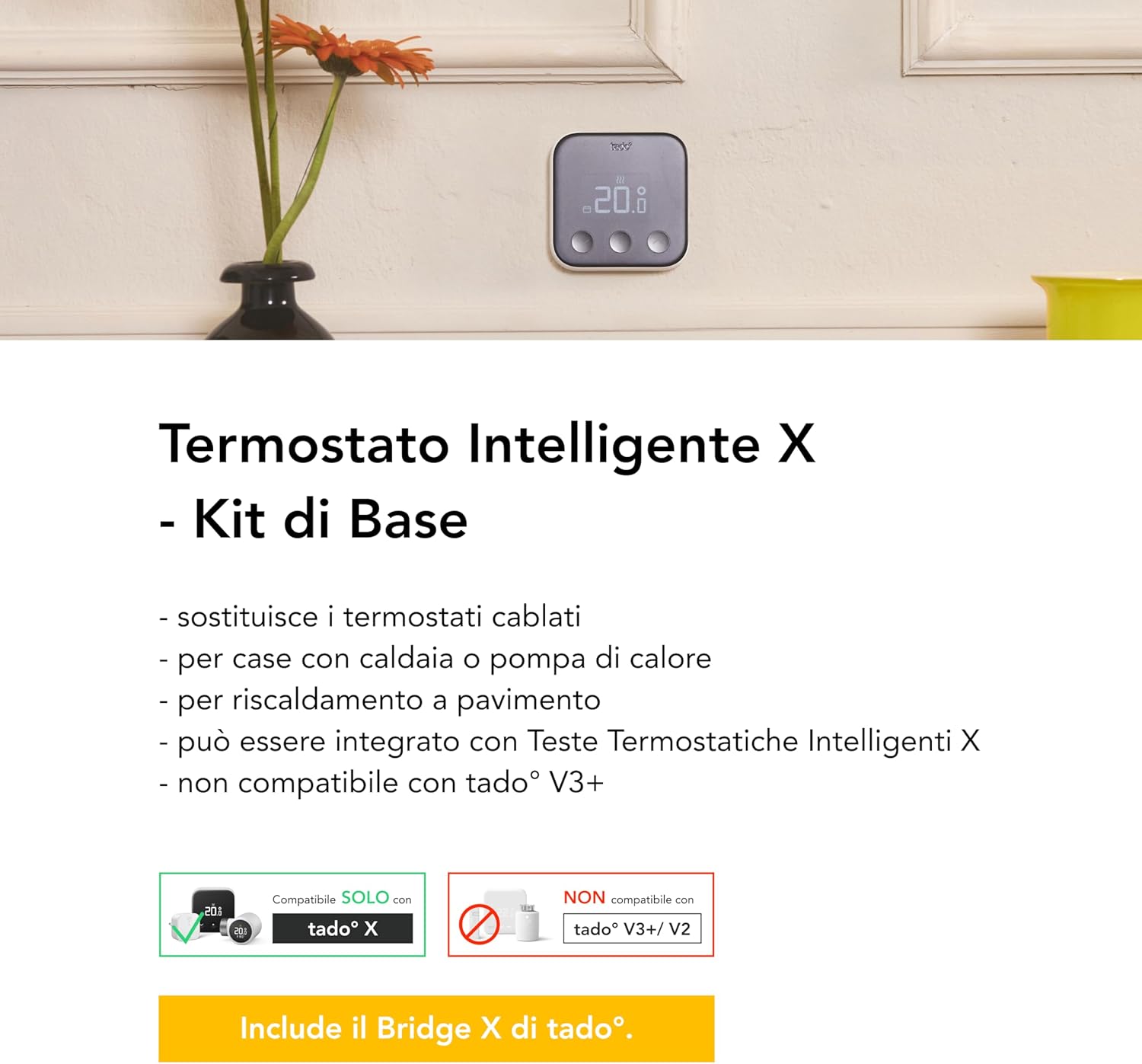 prodotto tado° Termostato Intelligente Starter Kit per controllo riscaldamento smart immagine 3