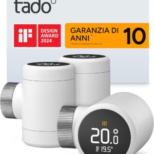 tado° Termostato Intelligente X Trio Pack Controllo Riscaldamento Smart