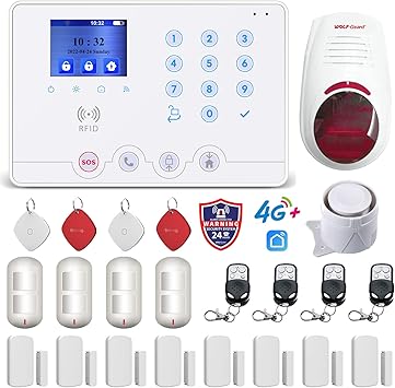 allarme casa dome Allarme Casa Dome WiFi 4G kit antifurto wireless con App Smartlife immagine principale
