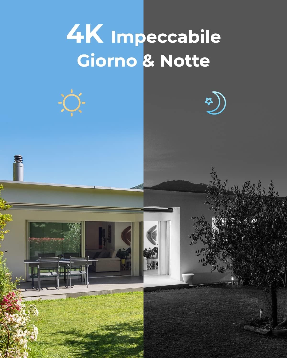 prodotto Kit Videosorveglianza Esterno 4K PoE con NVR e 4 Telecamere immagine 2