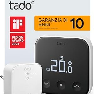 tado° Termostato Intelligente Starter Kit per controllo riscaldamento smart