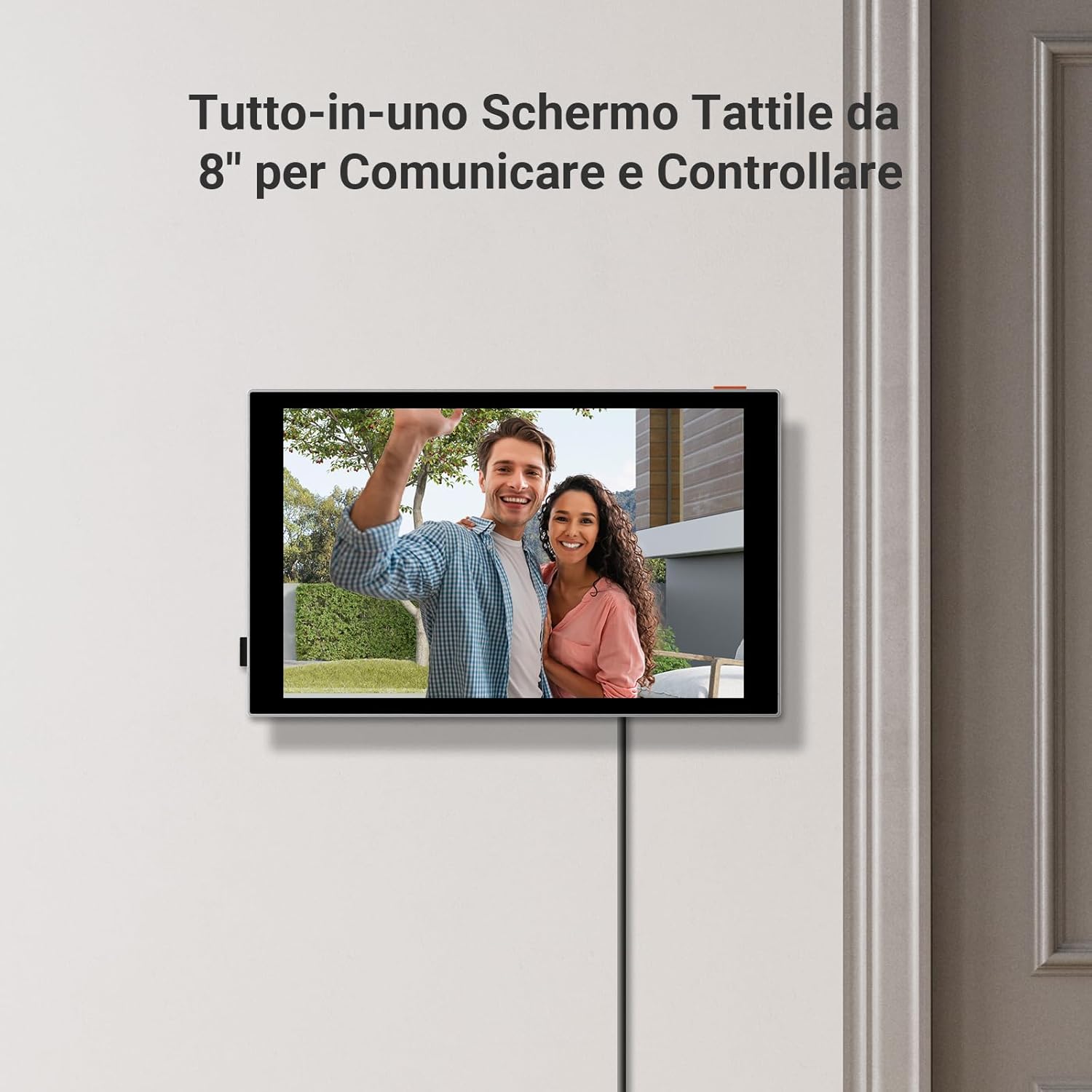 videocamera di sorveglianza Videocamera di sorveglianza 4K con citofono touch e sblocco App HP7 Pro immagine 4