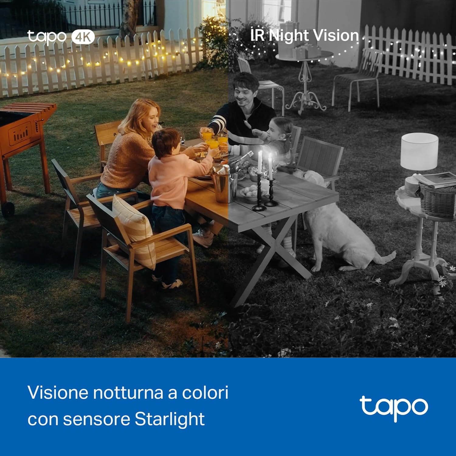 videocamera WiFi 8MP Videocamera WiFi 8MP per esterno con visione notturna a colori immagine 5