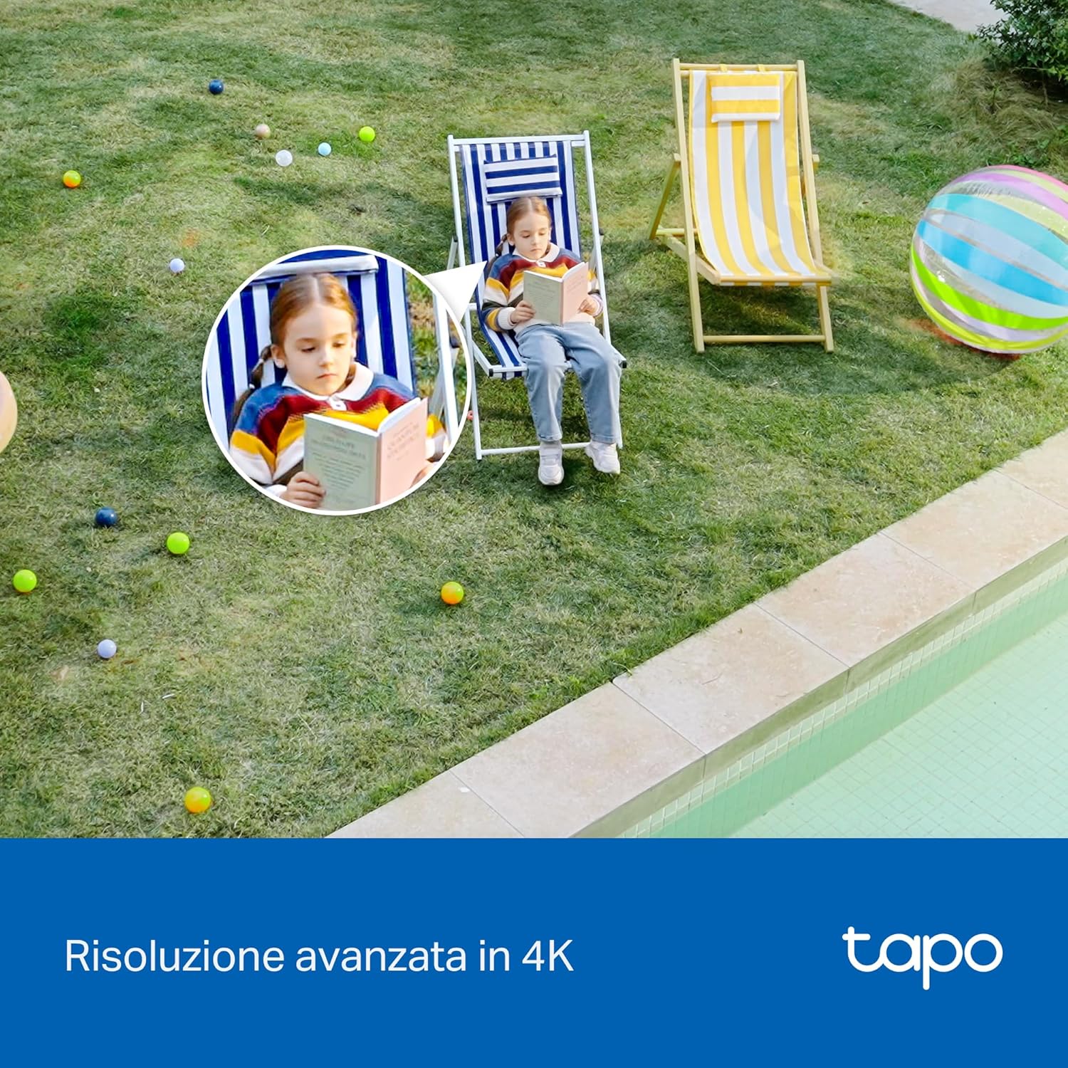 videocamera WiFi 8MP Videocamera WiFi 8MP per esterno con visione notturna a colori immagine 3