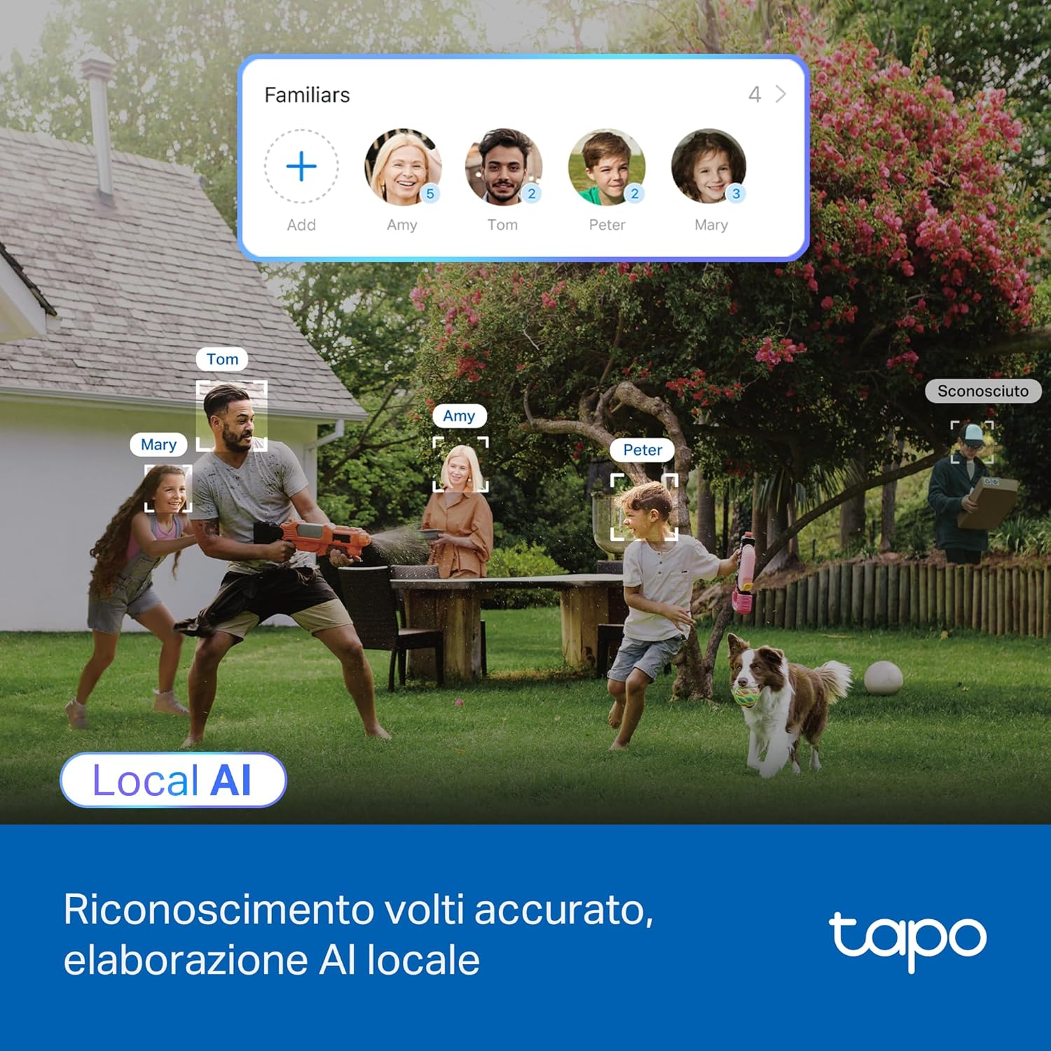 videocamera WiFi 8MP Videocamera WiFi 8MP per esterno con visione notturna a colori immagine 4