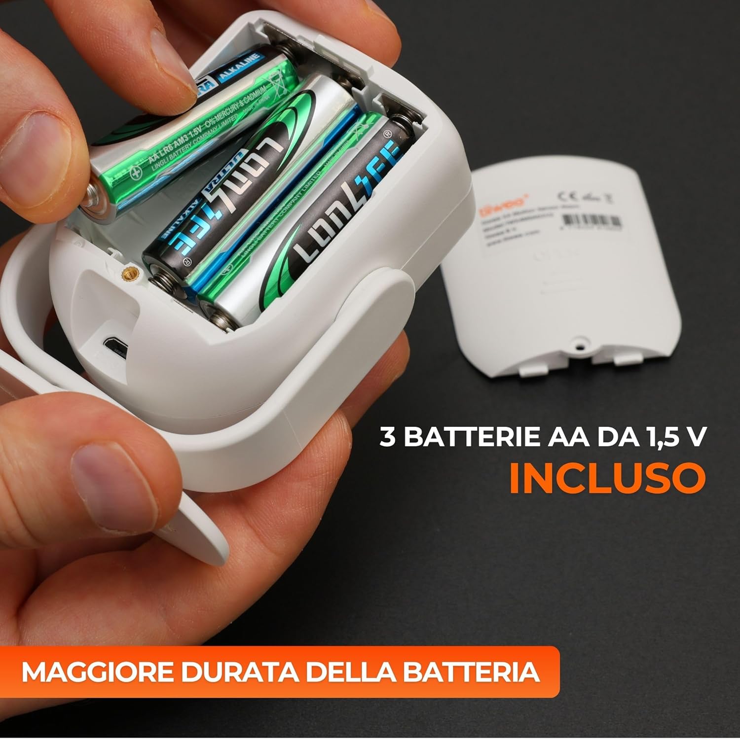 allarme casa Allarme casa wireless tiiwee X4 con sirena 120dB e telecomando, espandibile immagine 4