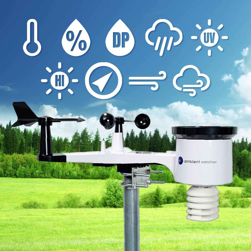 Ambient Weather WS2000 Stazione Meteo Smart WiFi Professionale 4