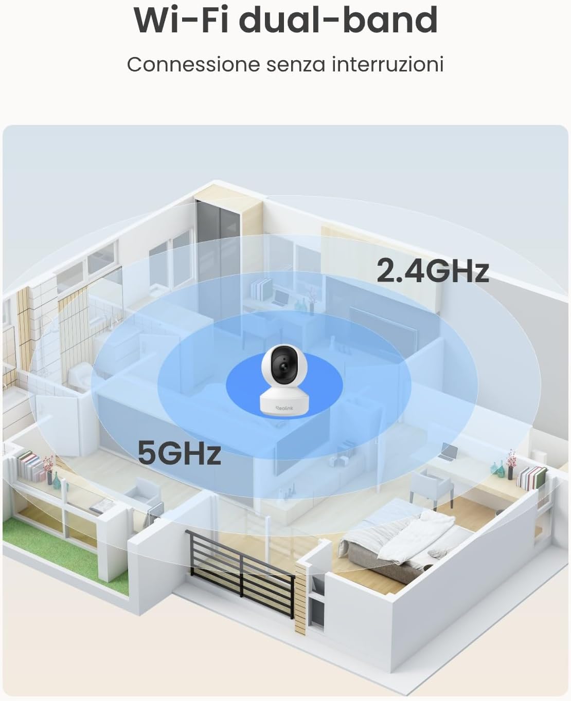 Reolink 5MP Telecamera WiFi Interno 3