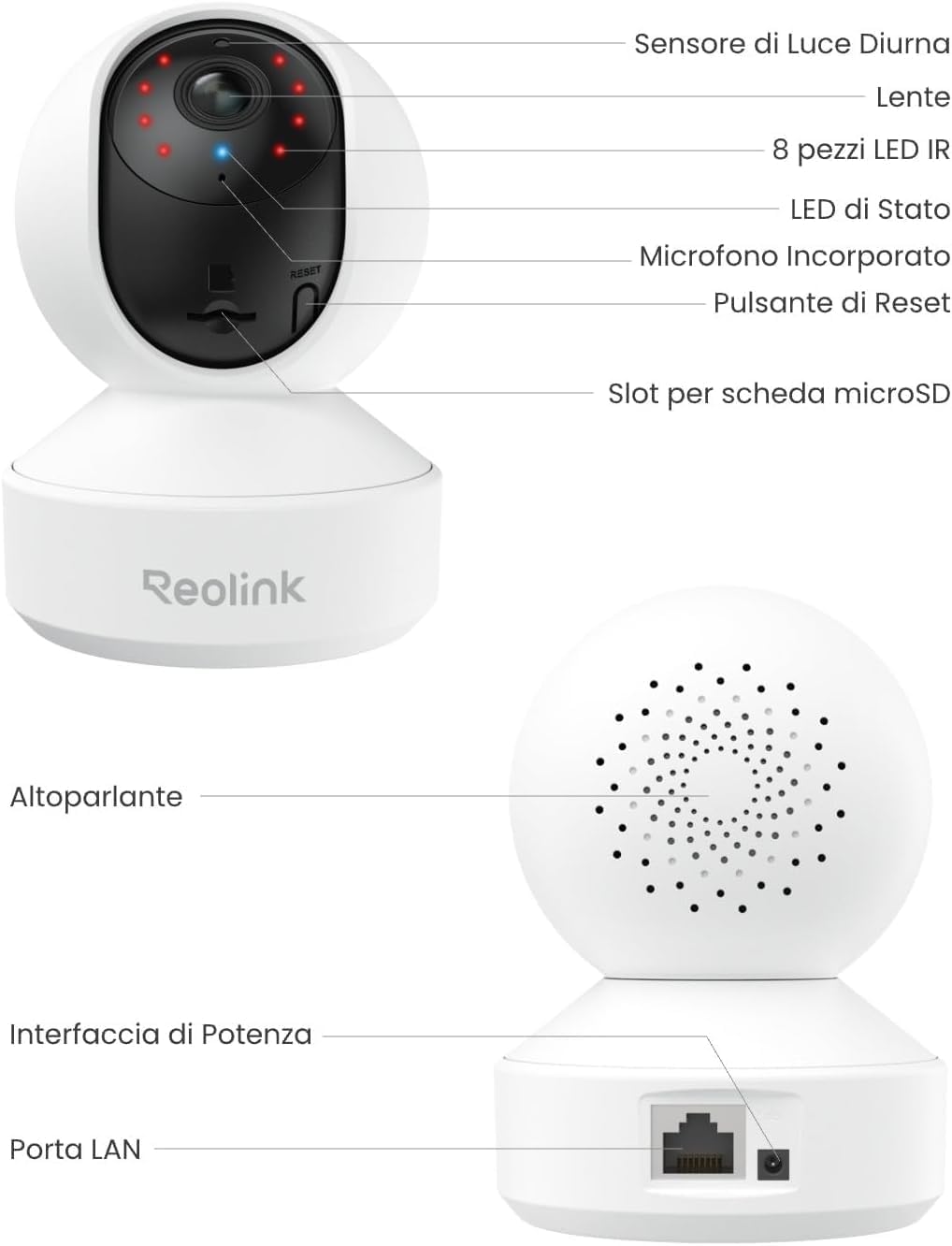 Reolink 5MP Telecamera WiFi Interno 7