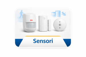 Sensori di movimento e apertura per sistemi di allarme casa